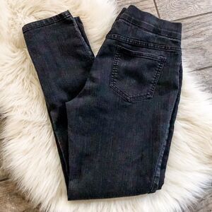 Chico’s Platinum Denim Black Stretch